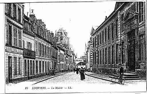 Ville de LOUVIERS Carte postale ancienne