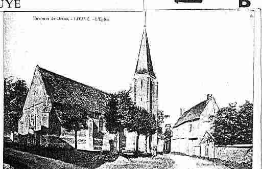 Ville de LOUYE Carte postale ancienne