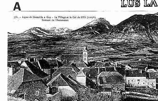 Ville de LUSLACROIXHAUTE Carte postale ancienne