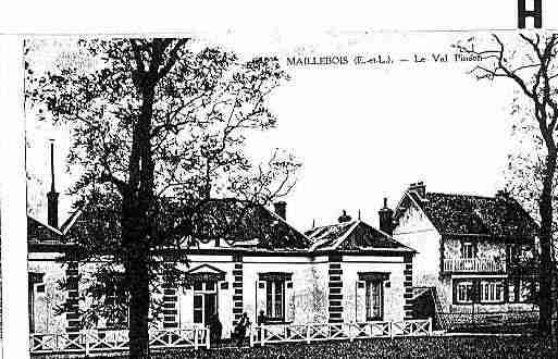 Ville de MAILLEBOIS Carte postale ancienne