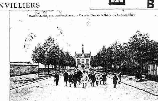 Ville de MAINVILLIERS Carte postale ancienne