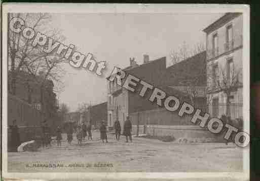 Ville de MARAUSSAN Carte postale ancienne