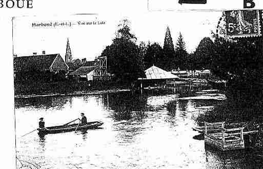 Ville de MARBOUE Carte postale ancienne