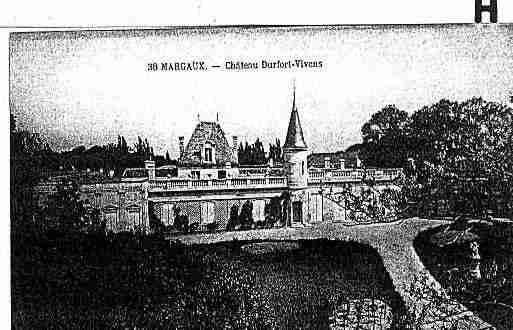 Ville de MARGAUX Carte postale ancienne