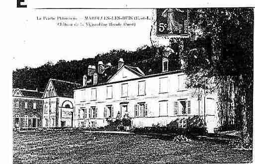 Ville de MAROLLESLESBUIS Carte postale ancienne