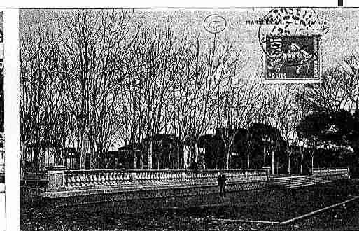 Ville de MARSEILLAN Carte postale ancienne