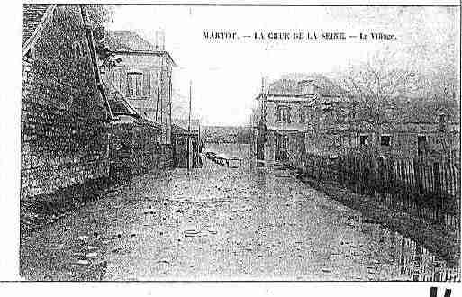 Ville de MARTOT Carte postale ancienne