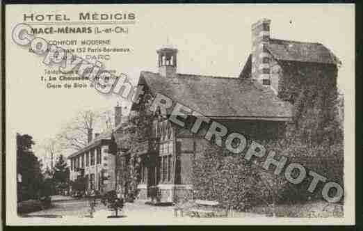 Ville de MENARS Carte postale ancienne