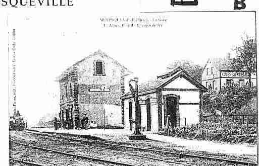 Ville de MENESQUEVILLE Carte postale ancienne