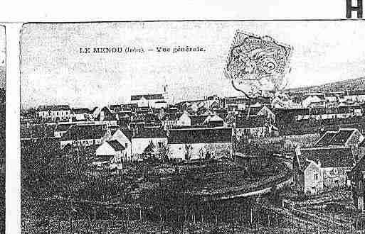 Ville de MENOUX(LE) Carte postale ancienne