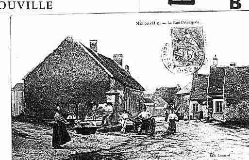 Ville de MEROUVILLE Carte postale ancienne