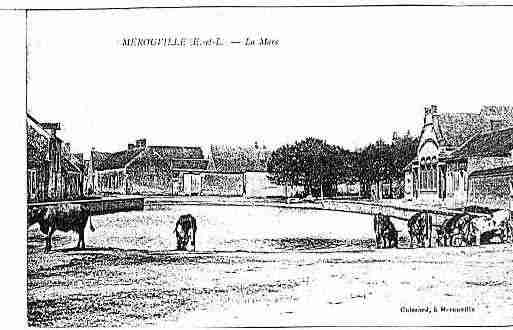 Ville de MEROUVILLE Carte postale ancienne