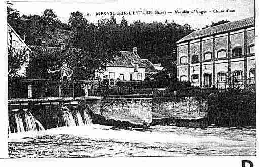 Ville de MESNILSURL\'ESTREE Carte postale ancienne