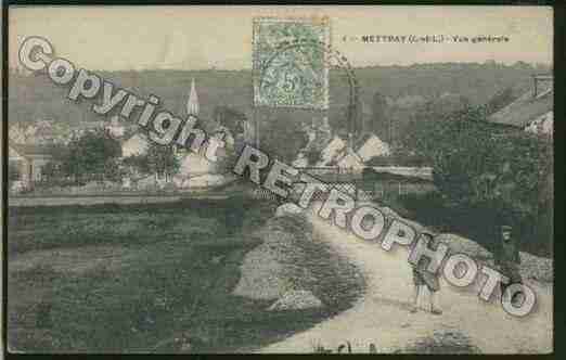 Ville de METTRAY Carte postale ancienne