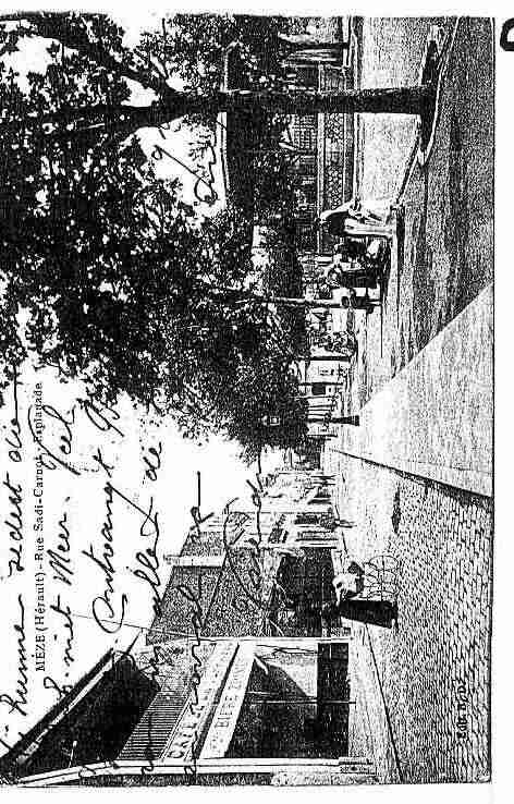 Ville de MEZE Carte postale ancienne