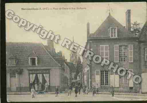 Ville de MONDOUBLEAU Carte postale ancienne