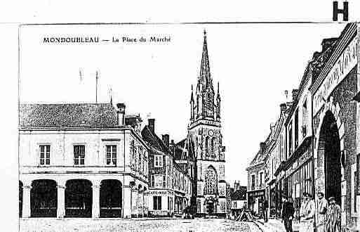 Ville de MONDOUBLEAU Carte postale ancienne