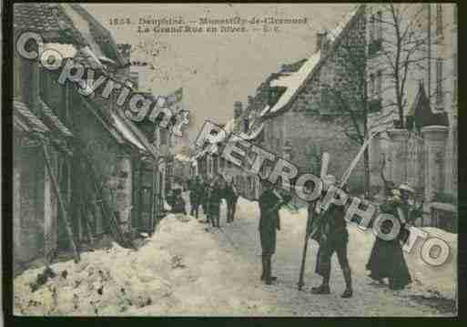 Ville de MONESTIERDECLERMONT Carte postale ancienne