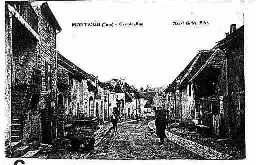 Ville de MONTAIGU Carte postale ancienne