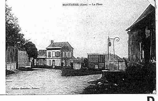 Ville de MONTAURE Carte postale ancienne