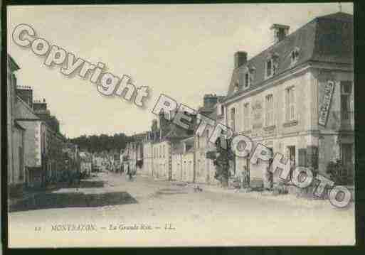 Ville de MONTBAZON Carte postale ancienne