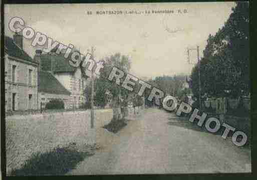 Ville de MONTBAZON Carte postale ancienne