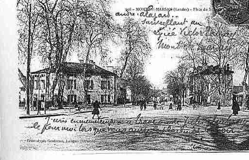 Ville de MONTDEMARSAN Carte postale ancienne