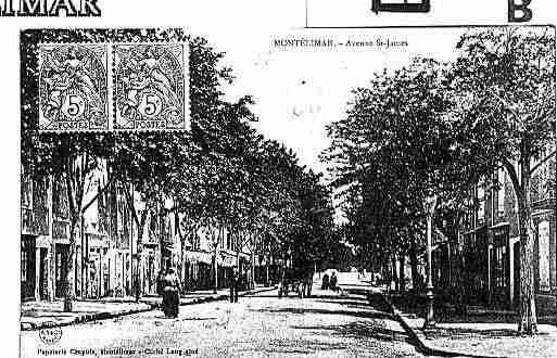 Ville de MONTELIMAR Carte postale ancienne