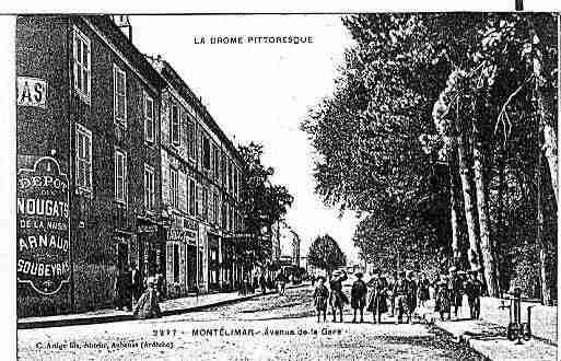 Ville de MONTELIMAR Carte postale ancienne