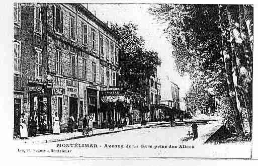 Ville de MONTELIMAR Carte postale ancienne