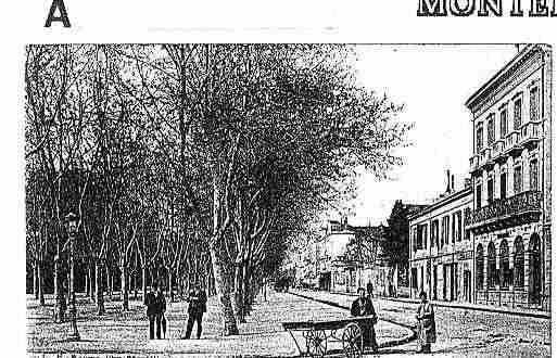 Ville de MONTELIMAR Carte postale ancienne