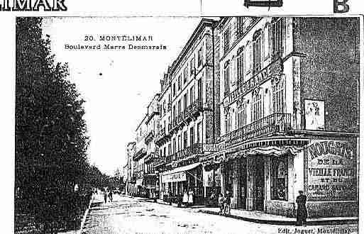 Ville de MONTELIMAR Carte postale ancienne