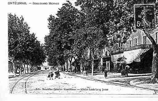 Ville de MONTELIMAR Carte postale ancienne