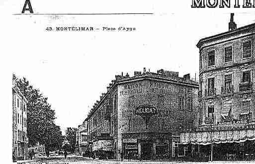 Ville de MONTELIMAR Carte postale ancienne