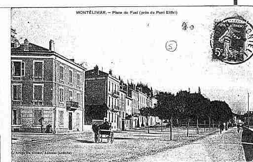 Ville de MONTELIMAR Carte postale ancienne