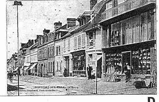 Ville de MONTFORTSURRISLE Carte postale ancienne