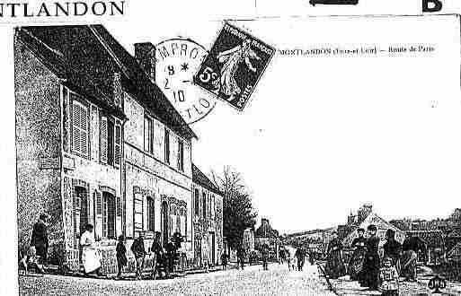 Ville de MONTLANDON Carte postale ancienne