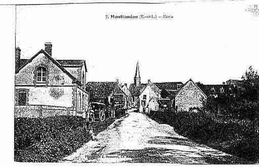 Ville de MONTLANDON Carte postale ancienne