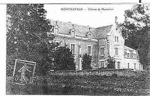 Ville de MONTMEYRAN Carte postale ancienne