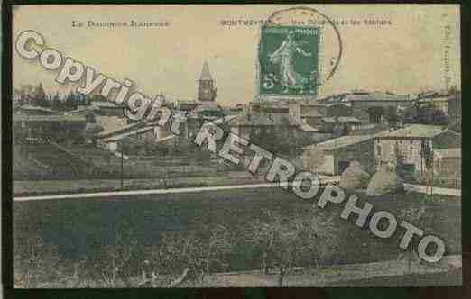 Ville de MONTMEYRAN Carte postale ancienne