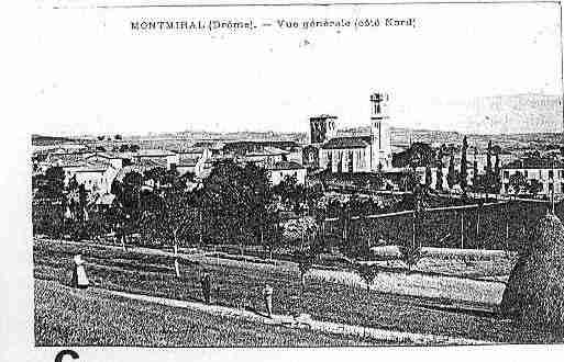 Ville de MONTMIRAL Carte postale ancienne