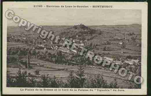 Ville de MONTMOROT Carte postale ancienne