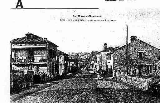 Ville de MONTREJEAU Carte postale ancienne