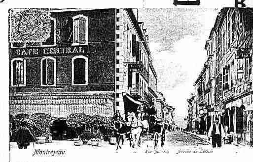 Ville de MONTREJEAU Carte postale ancienne