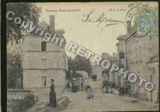 Ville de MONTS Carte postale ancienne