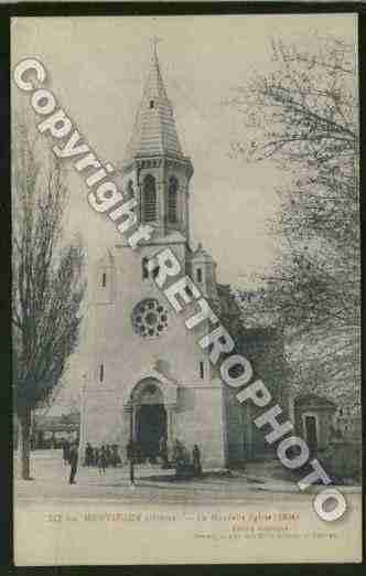 Ville de MONTSEGURSURLAUZON Carte postale ancienne