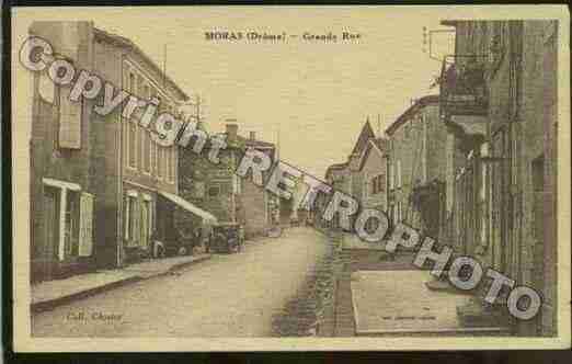 Ville de MORASENVALLOIRE Carte postale ancienne