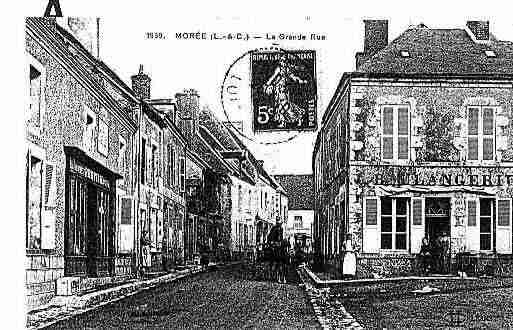 Ville de MOREE Carte postale ancienne