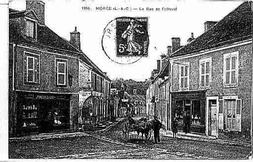 Ville de MOREE Carte postale ancienne