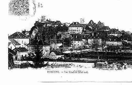 Ville de MORESTEL Carte postale ancienne